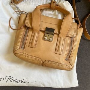 3.1 Philip Lim mini pashli bag in nude